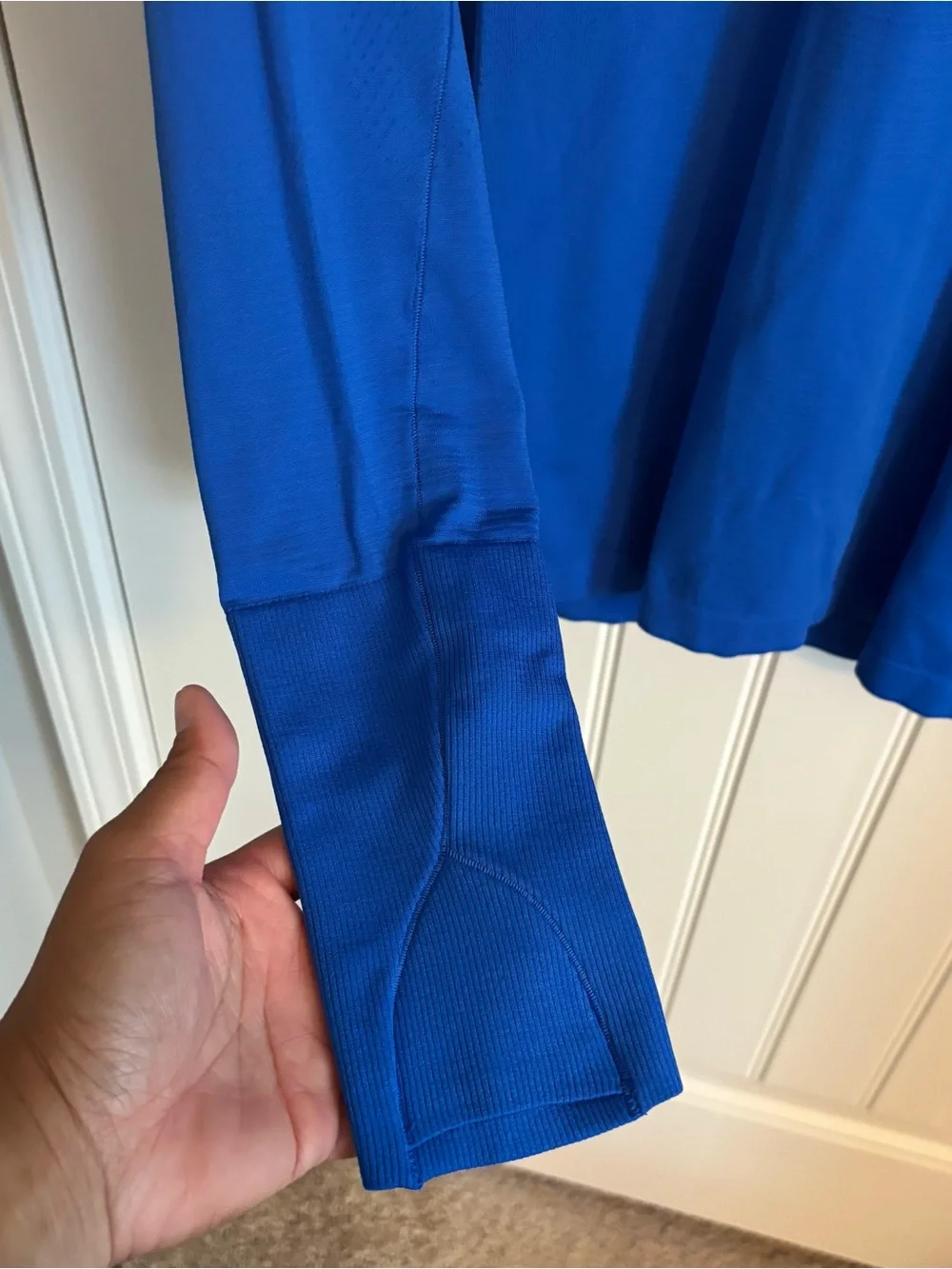 Lululemon Swiftly Tech long-Sleeve Royal Blue color Size 10